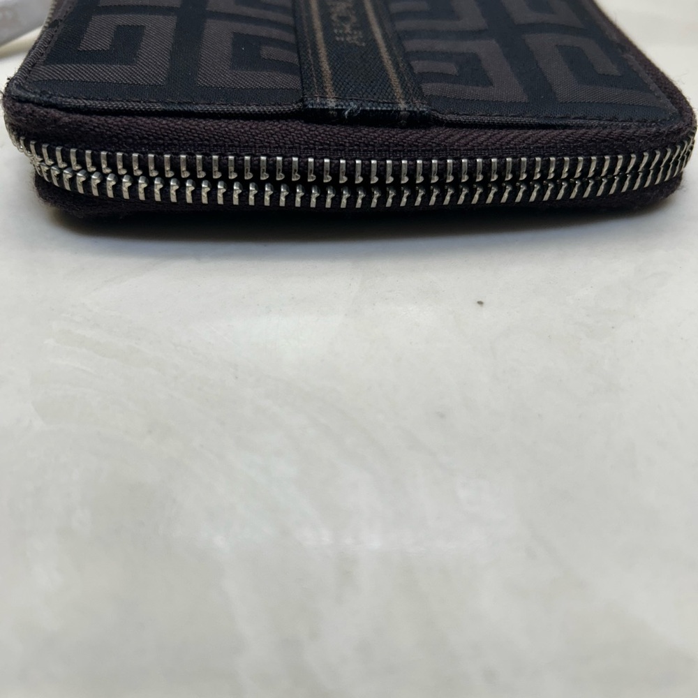 Givenchy Black And Brown Patterned Wallet Unisex … - image 7